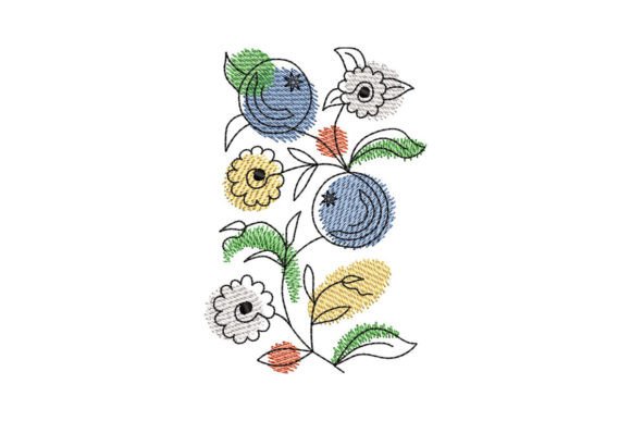 Berry Flower Border: A Seasonal Embroidery Review