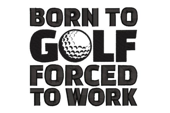 Born to Golf: A Holiday Embroidery Review