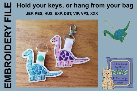 Dinosaur Key Fob: A Designer’s Review for Handmade Gifts