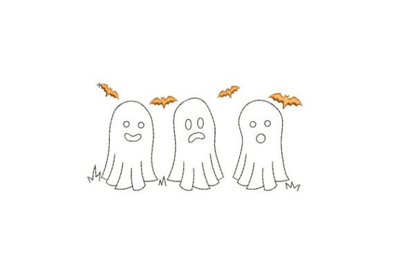 Funny Ghosts: A Practical Review for Embroidery Projects
