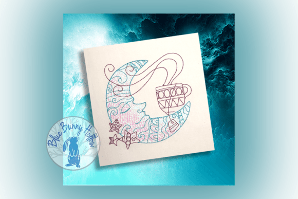 Moon Tea Embroidery: A Whimsical Gift Design Review