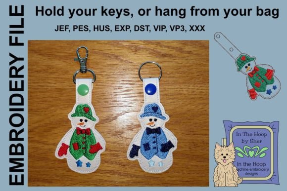 Review: The Jolly Snowman Key Fob Design