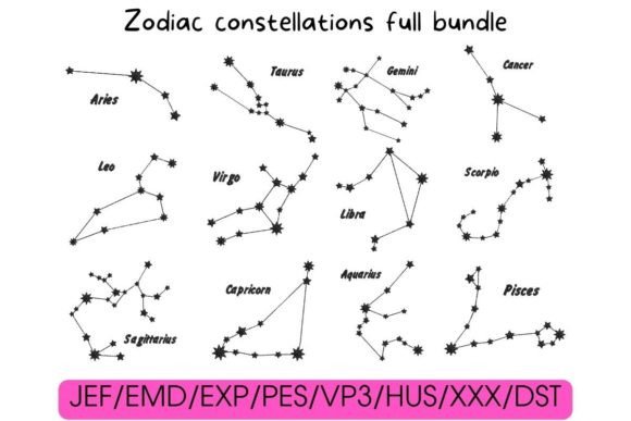 Review: Zodiac Constellations Collection for Merch