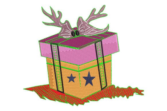 Reviewing the Christmas Box Embroidery Design