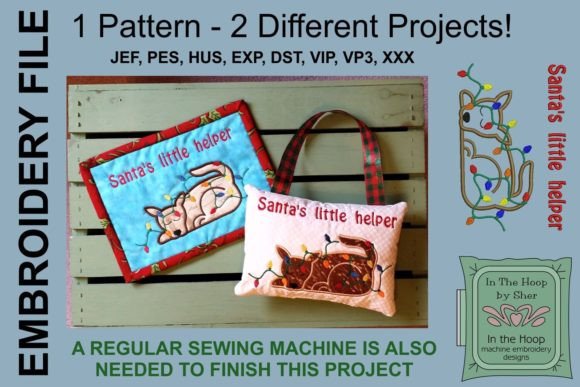 Santa’s Little Helper Mug Rug Review