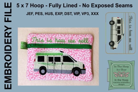 Travel Van Camping Zipper Bag: A Designer’s Review