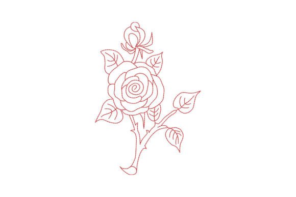 Vintage Rose: A Designer’s Review of This Redwork Classic